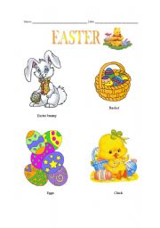 English Worksheet: Easter for our Young Learners