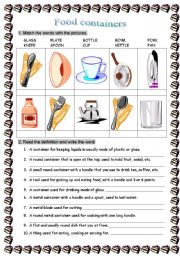 Food containters and tableware