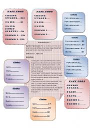 English Worksheet: How much is/are-SPEAKING ACTIVITY