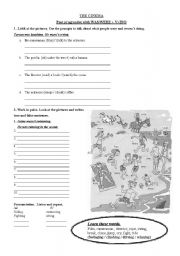 English Worksheet: last vacations