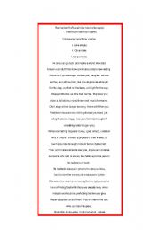 English Worksheet: classroom rules