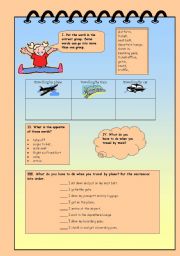 English worksheet: Travelling