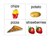 English Worksheet: Food Items
