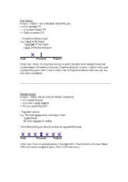 English Worksheet: Basic Grammar Definitions (with diagrams)