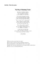 English Worksheet: Activity - Draw the poem