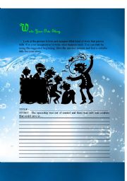 English Worksheet: Write Your Own Story