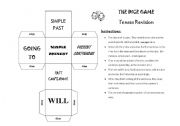 The Dice Game to review tenses