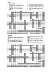 Comparative Crossword