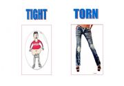 English worksheet: FASHION FLASH CARDS