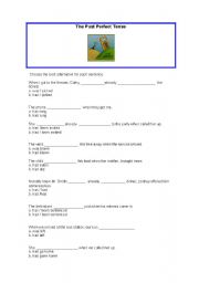 English Worksheet: Past Perfect Tense