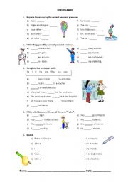 Verb To be Present Simple + Personal Pronouns