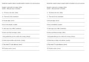 English worksheet: Frequency adjectives