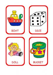 English Worksheet: Toys