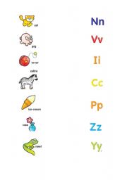 English Worksheet: The Alphabet  2/2