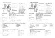 English Worksheet: Where are you from