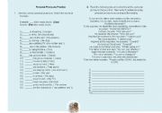 English worksheet: Personal Pronoun Practice