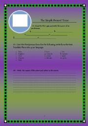 English Worksheet: AVATAR PART III