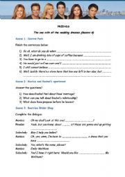 English Worksheet: Friends, season 4, episode 20