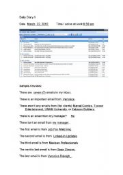 English Worksheet: There is,there are + Ordinal Numbers 