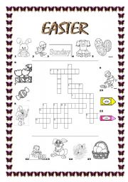 easter crossword