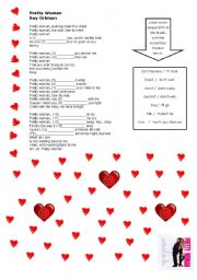 English Worksheet: Pretty Woman - Valentines day activity