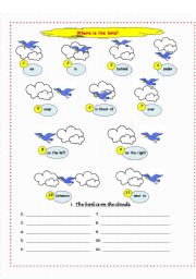 prepositions of place for elementary