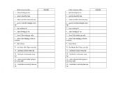 English Worksheet: find someone who  - Present Perfect