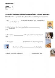 English Worksheet: Mr