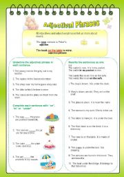 Adjectival Phrases