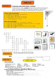 English worksheet: HALLOWEEN 