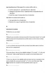 English Worksheet: Superlatives