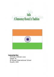 English worksheet: India - A democracy rooted in tradition