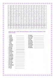 Simple Past (Irregular verbs)