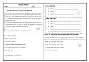 English worksheet: Exercise about Swimmy by Leo Leonni