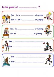 English worksheet: mastering sports