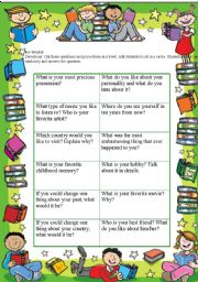 English Worksheet: Ice breaker