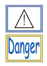 English Worksheet: road signs