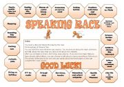 Board Game: Speaking Race