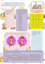 English Worksheet: Easter Fun!