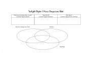 English worksheet: TWILIGHT MUSIC COMPARISON WORKSHEET