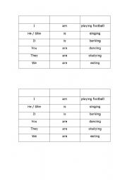 English worksheet: Verb to be form