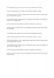 English Worksheet: grammar