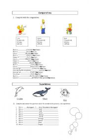 Comparatives and superlataves