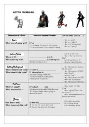 Movie Riddle language sheet