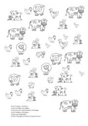 English Worksheet: Farm animals