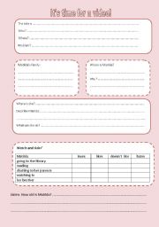 English Worksheet: MATILDA Film Worksheet