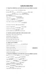 English Worksheet: 