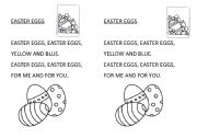 English Worksheet: easter eggs