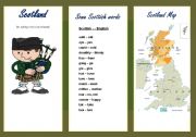 English Worksheet: Scotland Brochure
