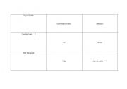 English Worksheet: Punctuation Bingo